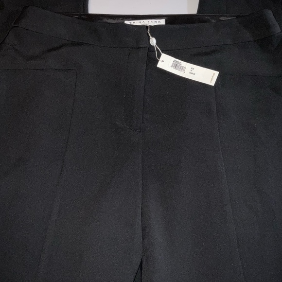 Trina Turk NWT Meteor Pants Black Size 14 - Picture 3 of 16